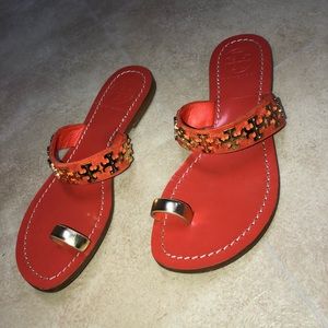 Tory Burch Val Toe Sandals